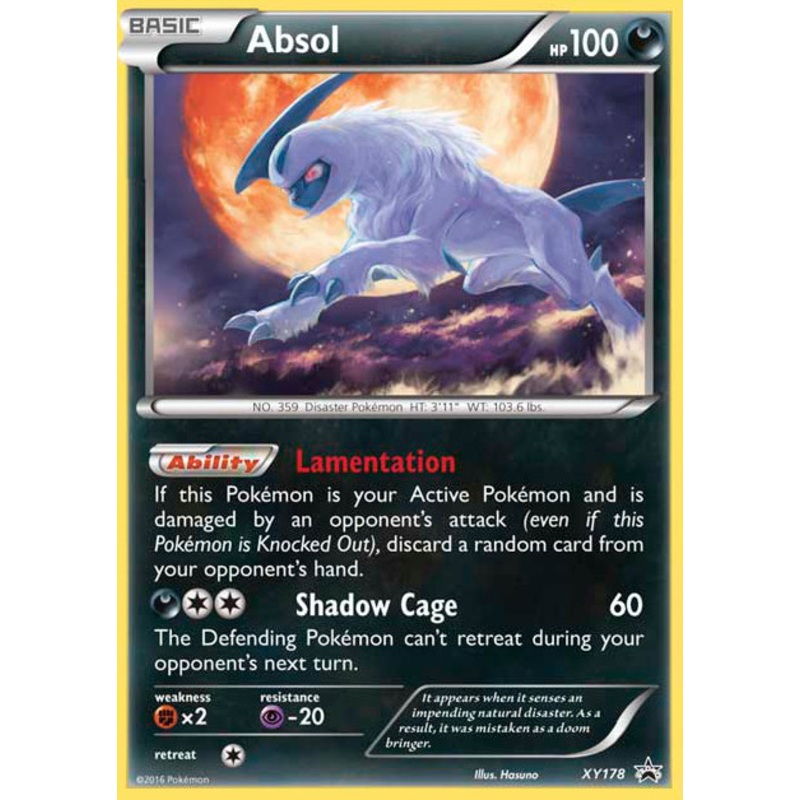 Absol (XY178) [XY: Black Star Promos]