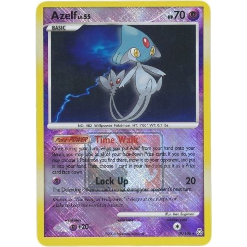 Azelf (19/146) (League Promo) [Diamond & Pearl: Legends Awakened]