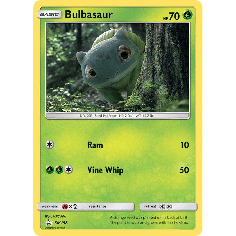 Bulbasaur (SM198) [Sun & Moon: Black Star Promos]