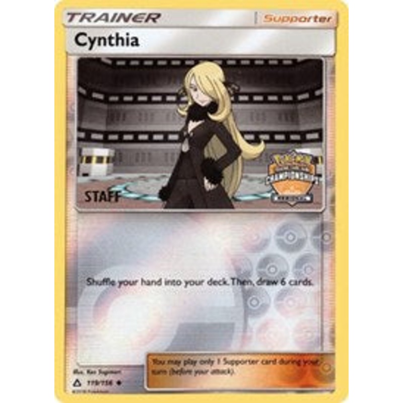 Cynthia (119/156) (Staff Regional Championship Promo) [Sun & Moon: Ultra Prism]