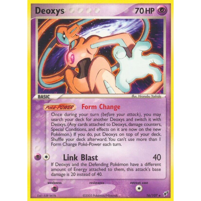 Deoxys (16/107) (Theme Deck Exclusive) [EX: Deoxys]