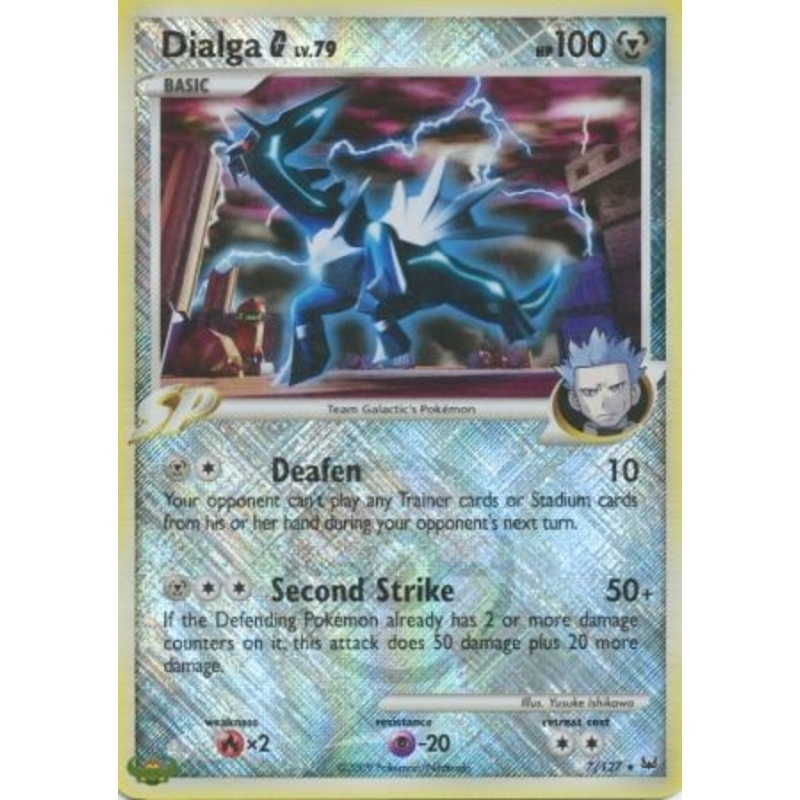 Dialga G (7/127) (League Promo) [Platinum: Base Set]