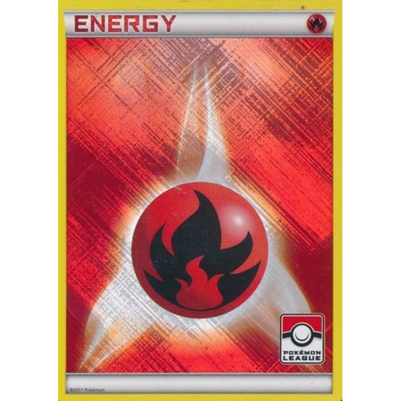 Fire Energy (2011 Pokemon League Promo) [League & Championship Cards]
