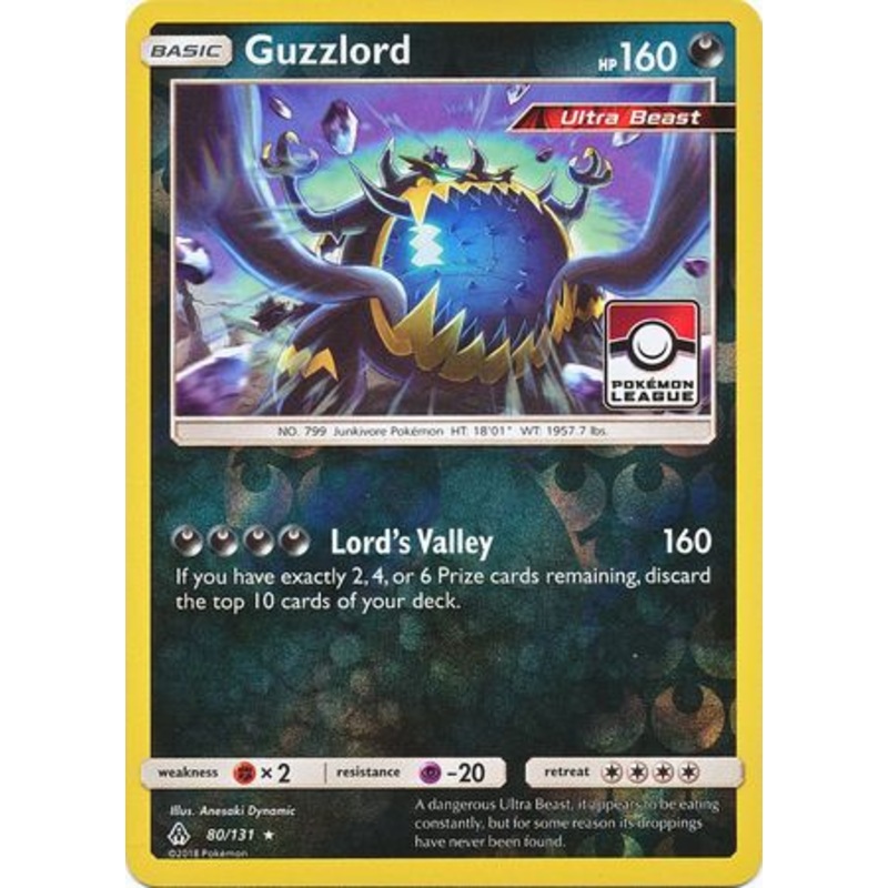 Guzzlord (80/131) (League Promo) [Sun & Moon: Forbidden Light]