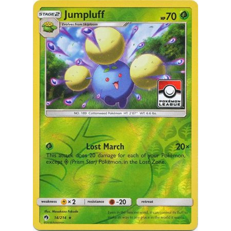 Jumpluff (14/214) (League Promo) [Sun & Moon: Lost Thunder]