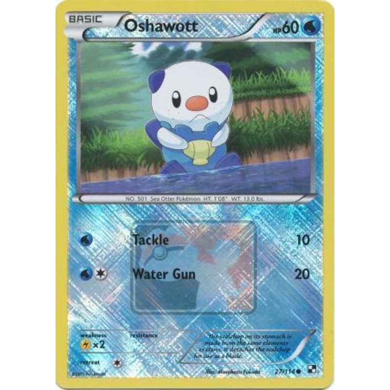 Oshawott (27/114) (League Promo) [Black & White: Base Set]
