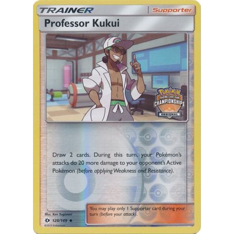 Professor Kukui (128/149) (Regional Championship Promo) [Sun & Moon: Base Set]