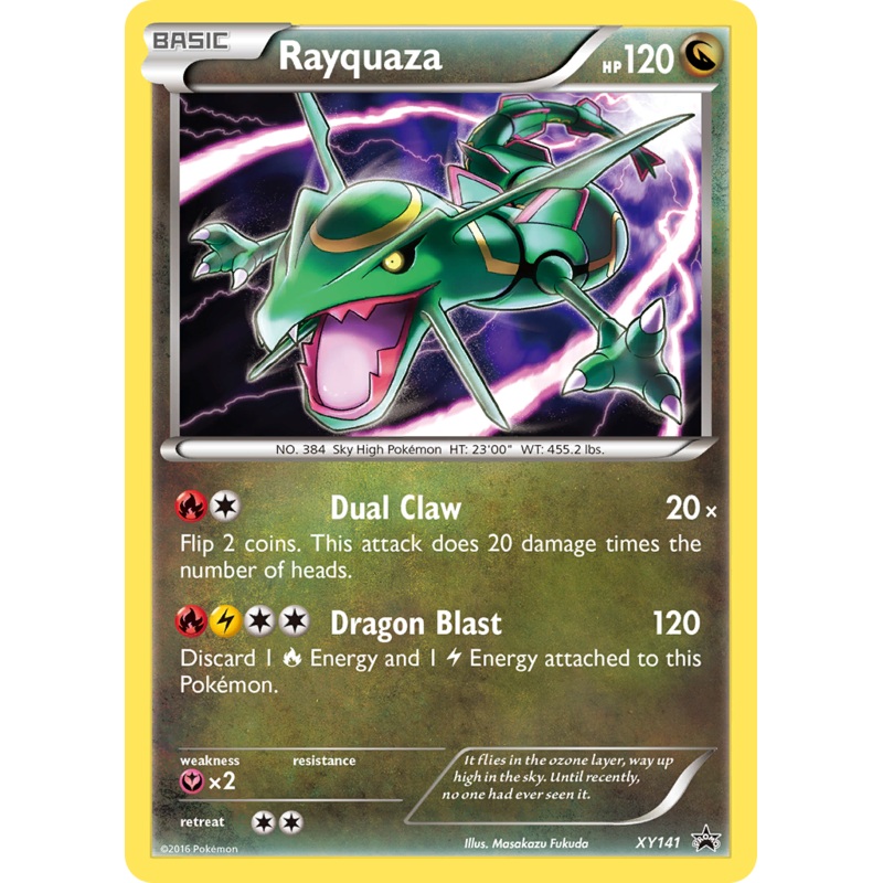 Rayquaza (XY141) [XY: Black Star Promos]