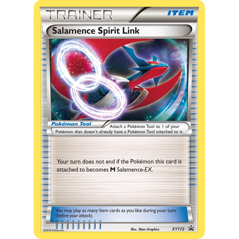 Salamence Spirit Link (XY172) [XY: Black Star Promos]