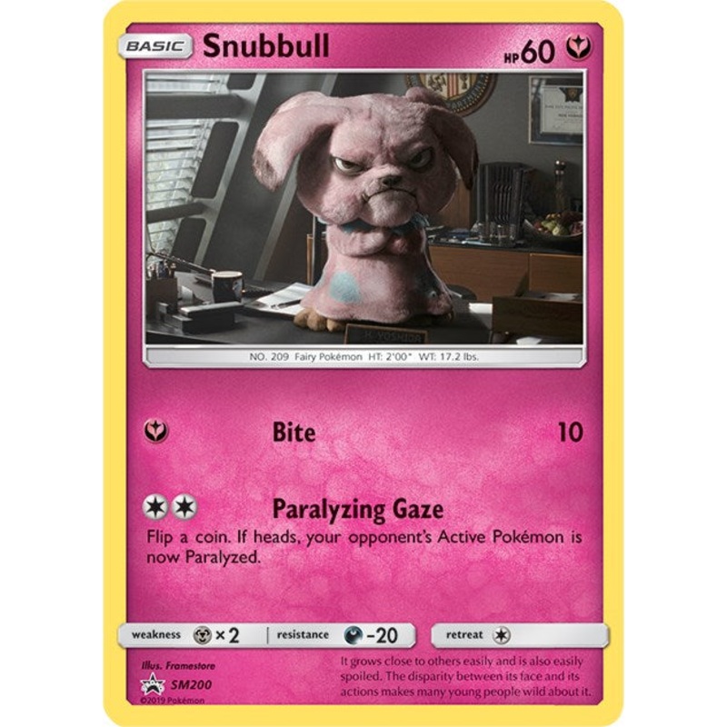 Snubbull (SM200) [Sun & Moon: Black Star Promos]