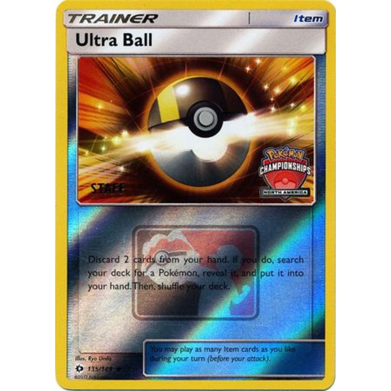 Ultra Ball (135/149) (NA Championship Promo Staff) [Sun & Moon: Base Set]