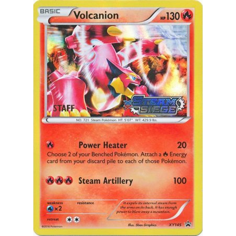 Volcanion (XY145) (Staff) [XY: Black Star Promos]