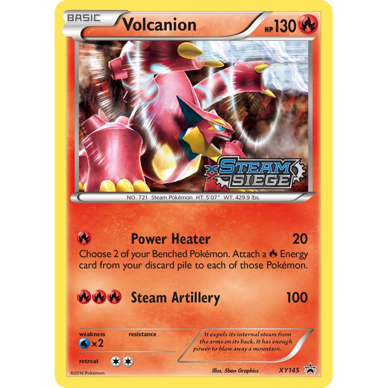 Volcanion (XY145) [XY: Black Star Promos]