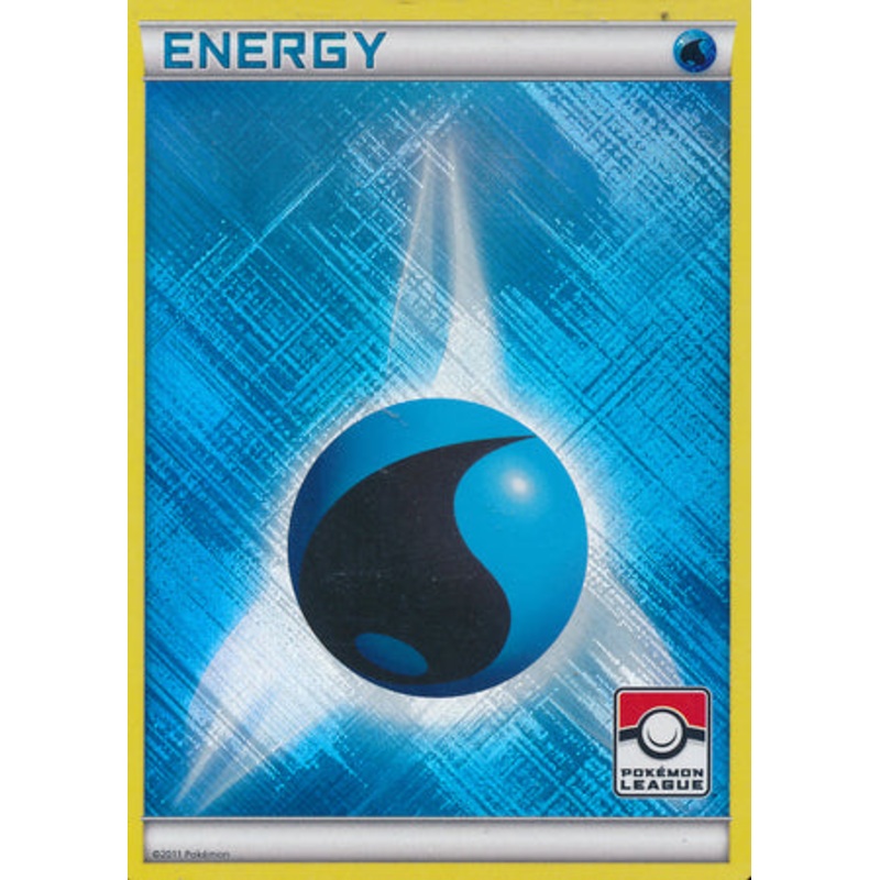 Water Energy (2011 Pokemon League Promo) [League & Championship Cards]