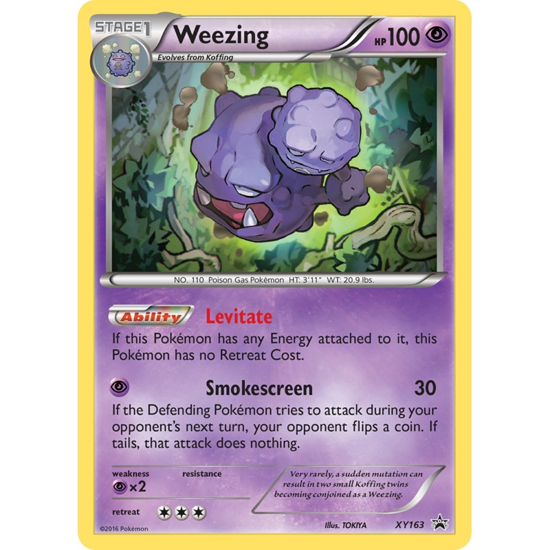 Weezing (XY163) [XY: Black Star Promos]