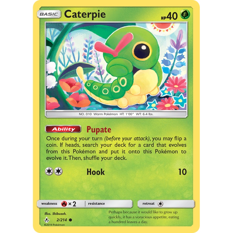 Caterpie (2/214) [Sun & Moon: Unbroken Bonds]
