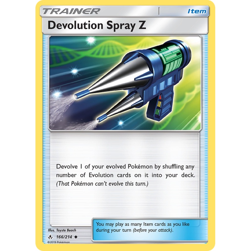 Devolution Spray Z (166/214) [Sun & Moon: Unbroken Bonds]