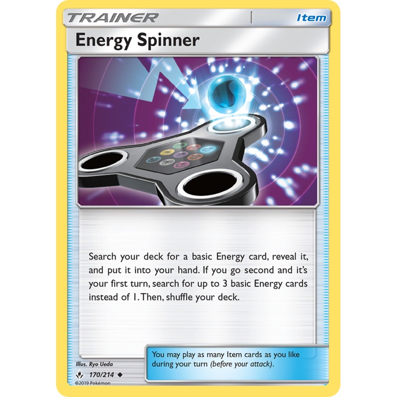 Energy Spinner (170/214) [Sun & Moon: Unbroken Bonds]