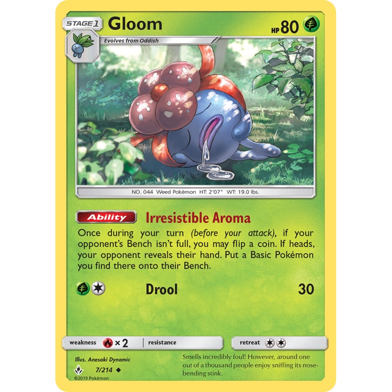 Gloom (7/214) [Sun & Moon: Unbroken Bonds]