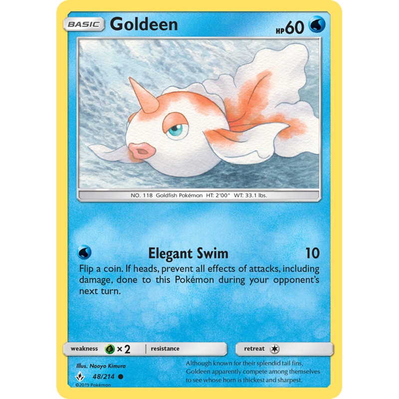 Goldeen (48/214) [Sun & Moon: Unbroken Bonds]