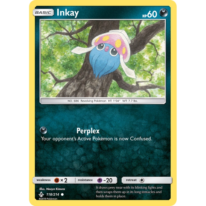 Inkay (118/214) [Sun & Moon: Unbroken Bonds]