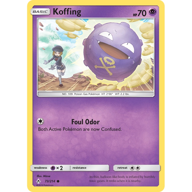 Koffing (73/214) [Sun & Moon: Unbroken Bonds]