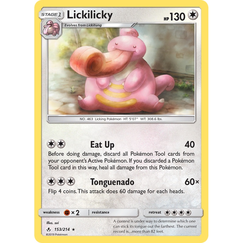 Lickilicky (153/214) [Sun & Moon: Unbroken Bonds]