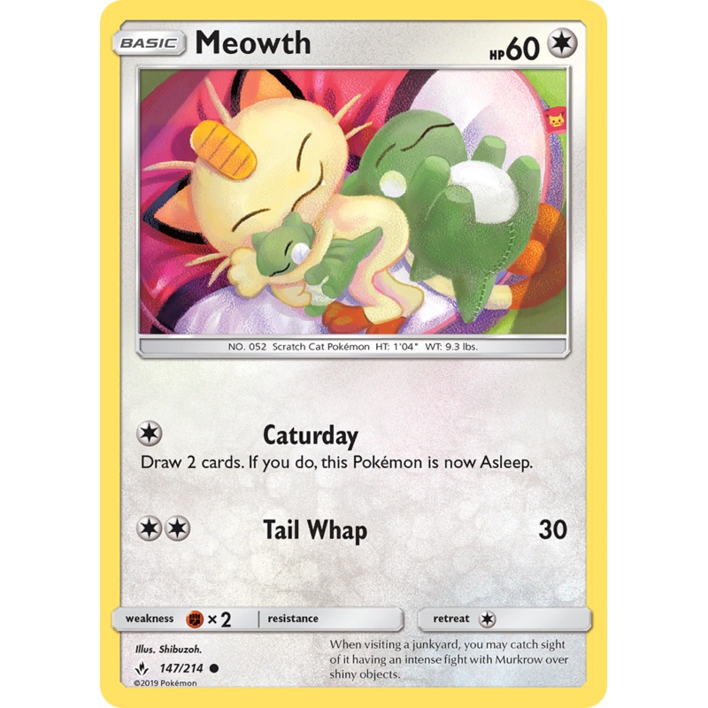 Meowth (147/214) [Sun & Moon: Unbroken Bonds]