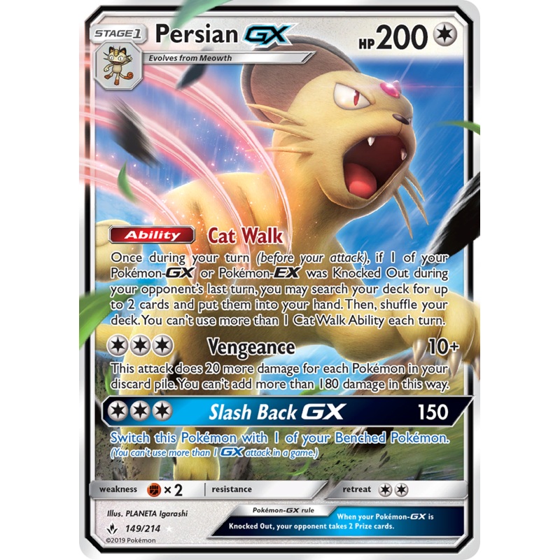 Persian GX (149/214) [Sun & Moon: Unbroken Bonds]