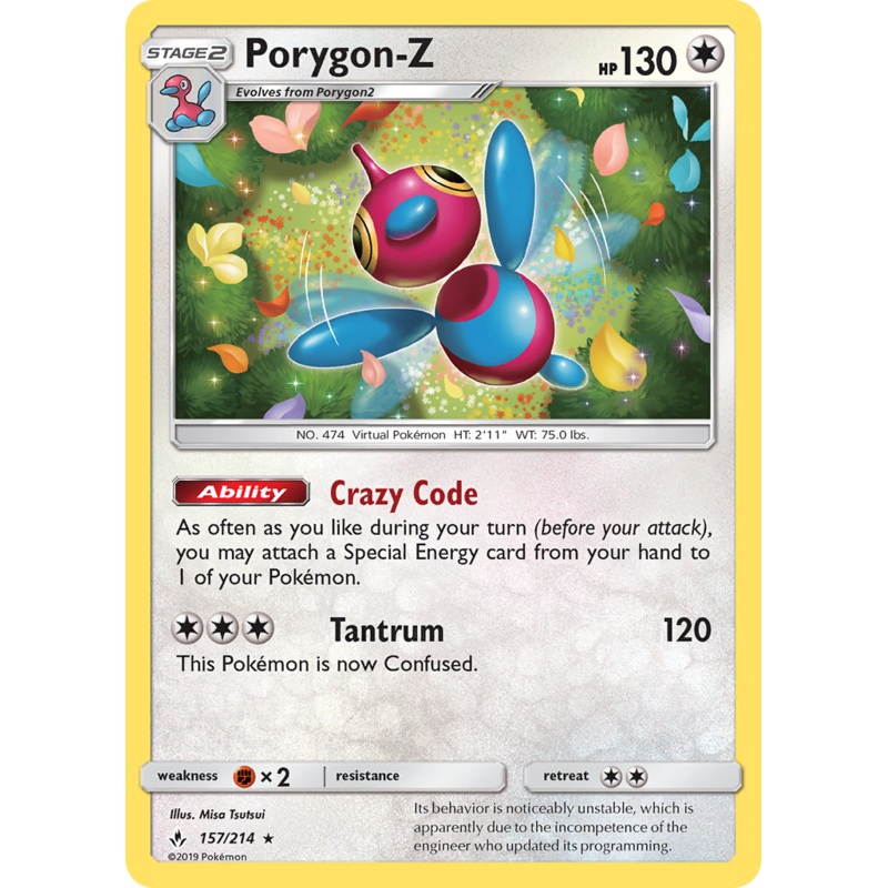 Porygon-Z (157/214) [Sun & Moon: Unbroken Bonds]
