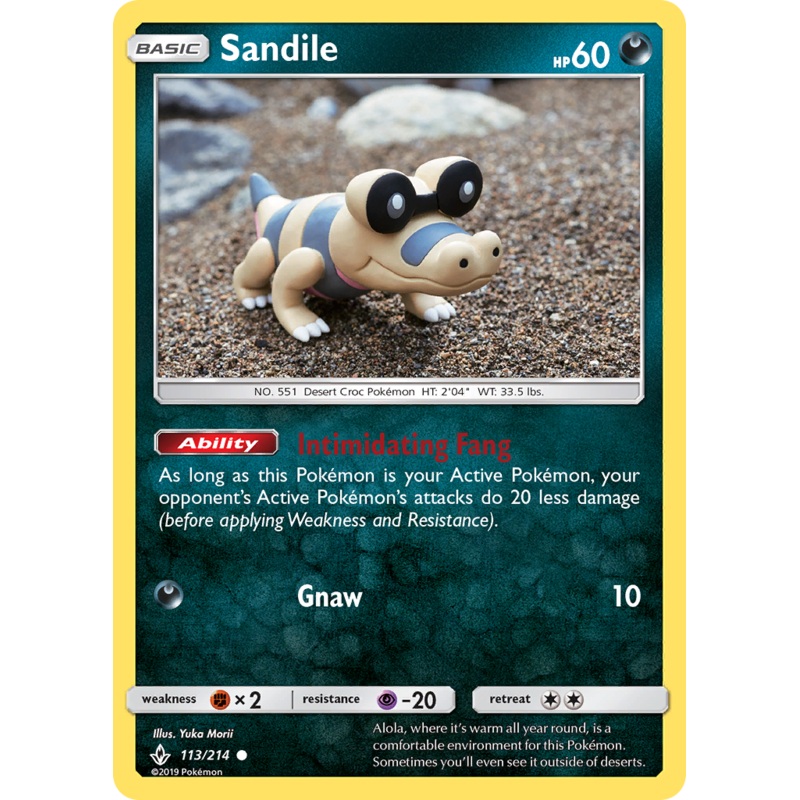 Sandile (113/214) [Sun & Moon: Unbroken Bonds]