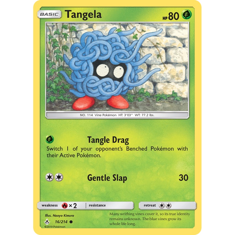 Tangela (16/214) [Sun & Moon: Unbroken Bonds]