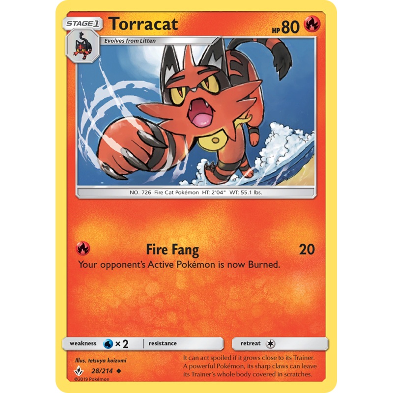 Torracat (28/214) [Sun & Moon: Unbroken Bonds]