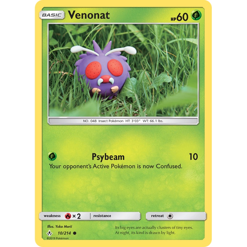 Venonat (10/214) [Sun & Moon: Unbroken Bonds]