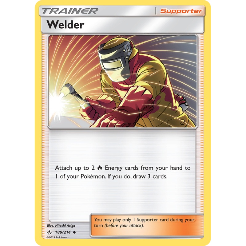 Welder (189/214) [Sun & Moon: Unbroken Bonds]
