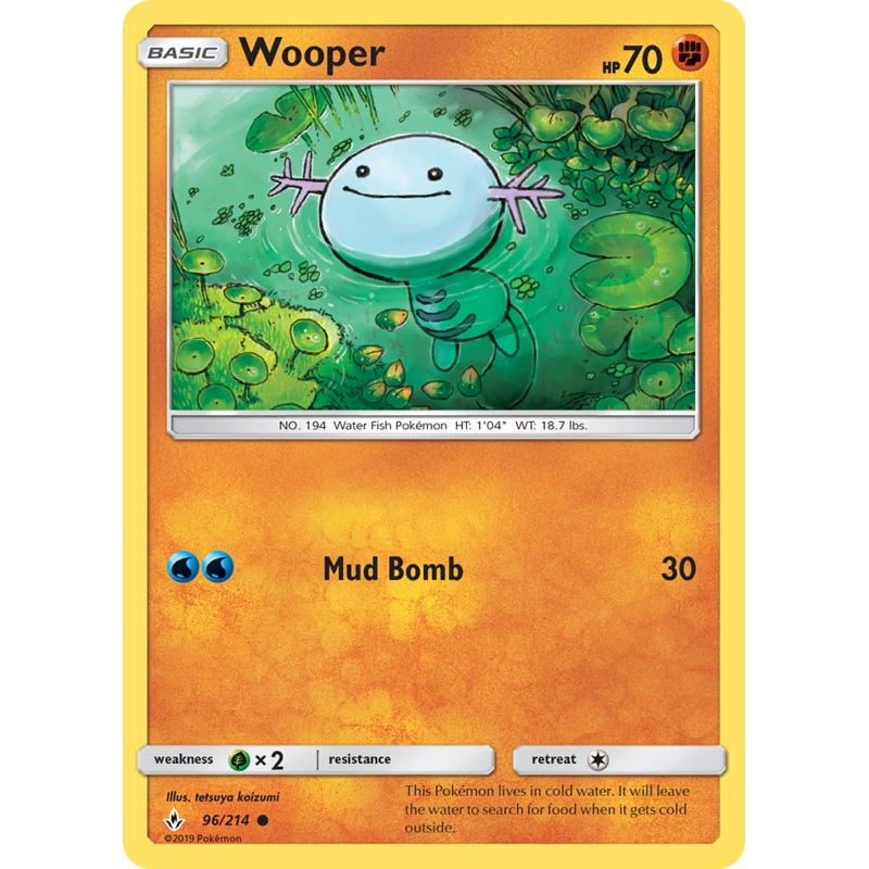 Wooper (96/214) [Sun & Moon: Unbroken Bonds]
