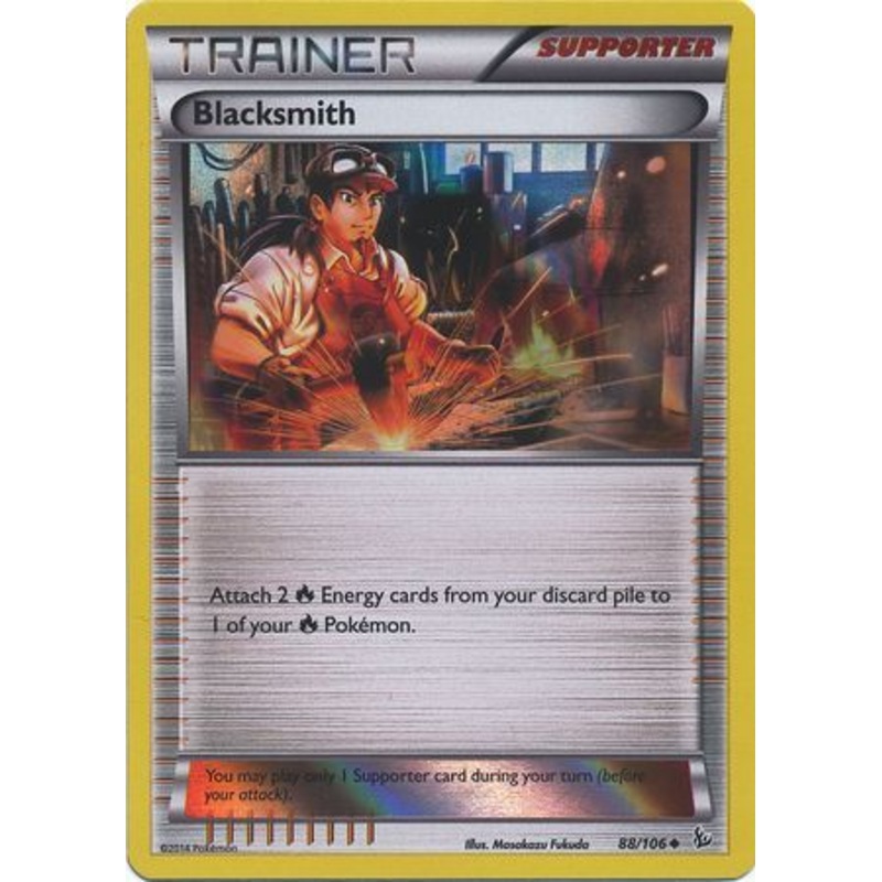 Blacksmith (88/106) (Sheen Holo Pyroar Collection Exclusive) [XY: Flashfire]