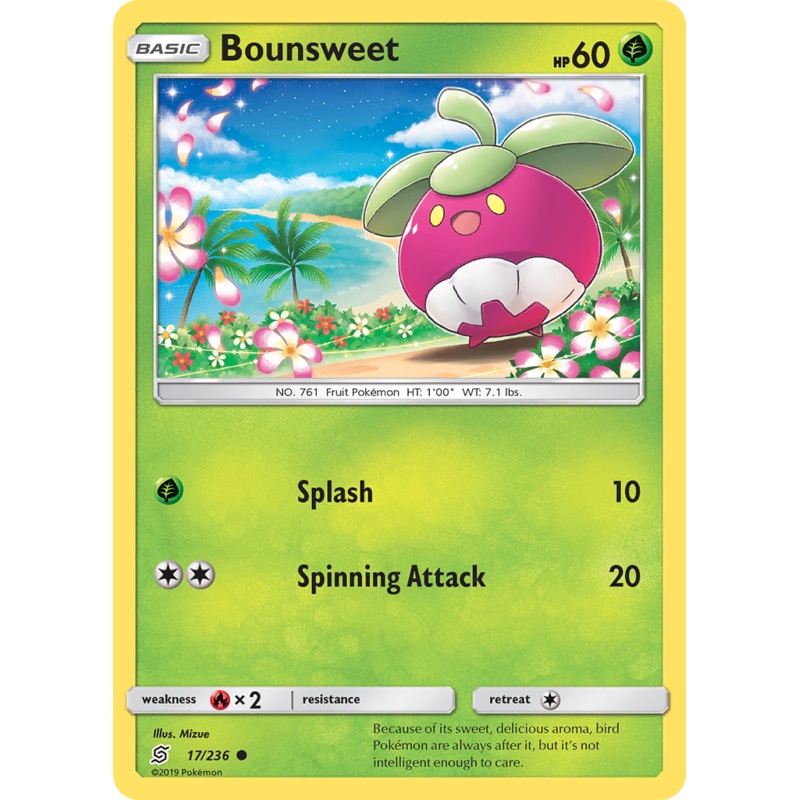Bounsweet (17/236) [Sun & Moon: Unified Minds]