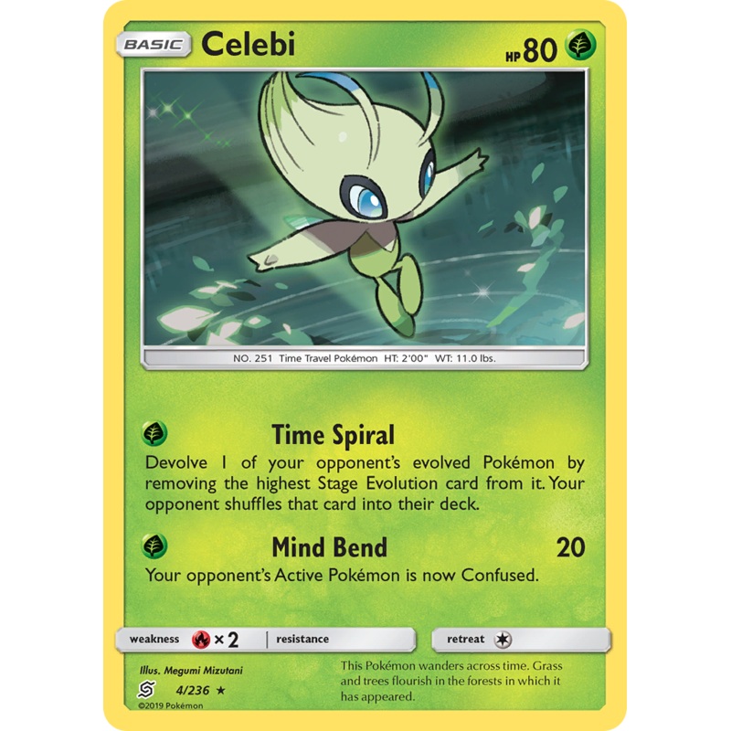 Celebi (4/236) [Sun & Moon: Unified Minds]