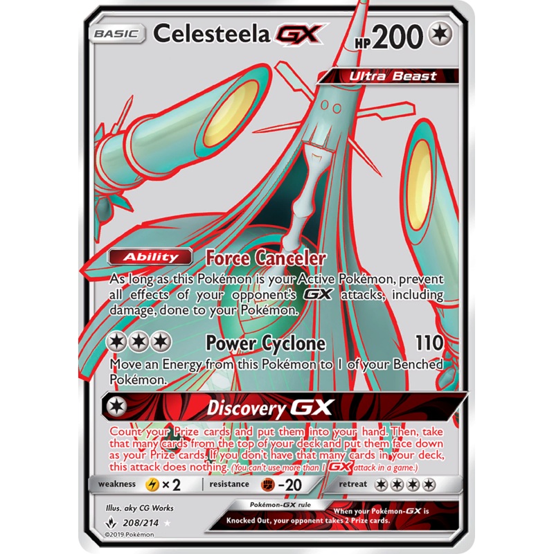 Celesteela GX (208/214) [Sun & Moon: Unbroken Bonds]