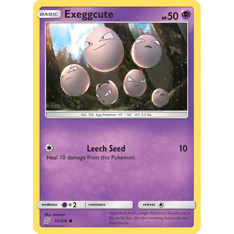 Exeggcute (73/236) [Sun & Moon: Unified Minds]