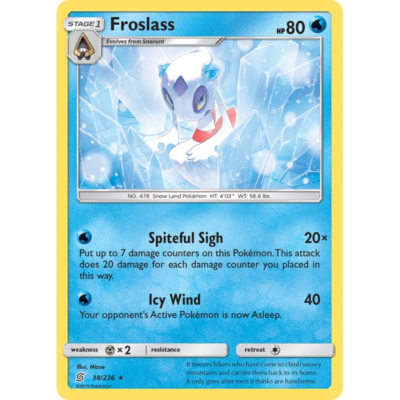 Froslass (38/236) [Sun & Moon: Unified Minds]