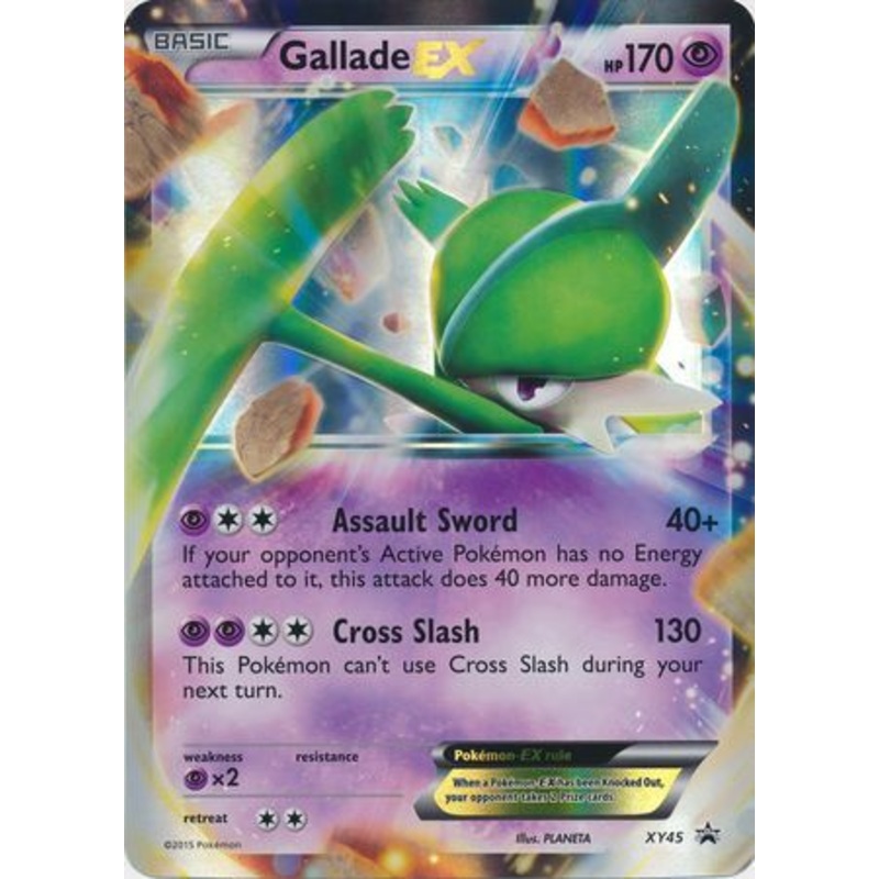 Gallade EX (XY45) (Jumbo Card) [XY: Black Star Promos]