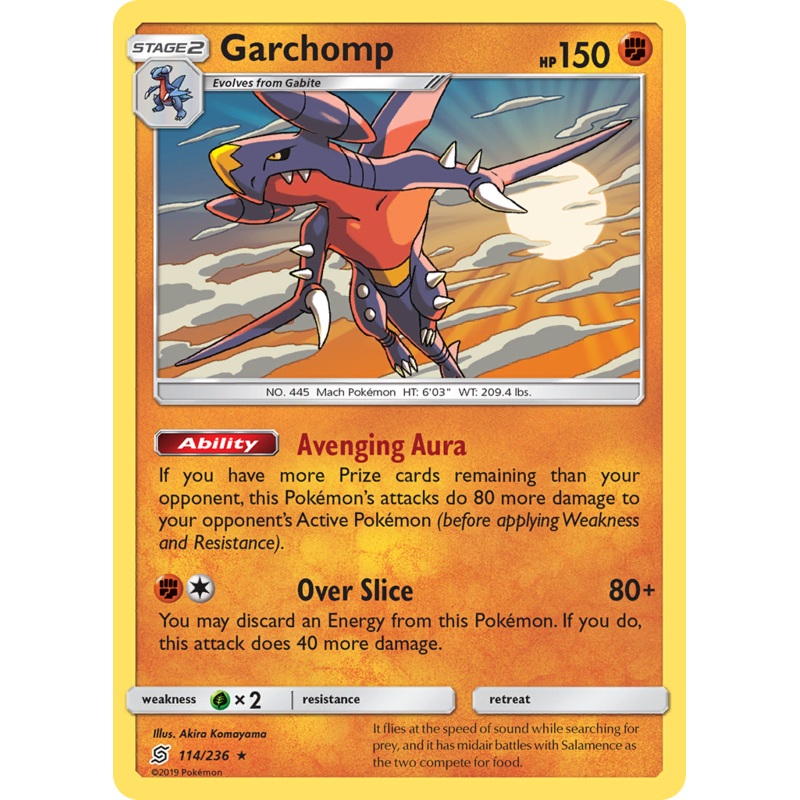 Garchomp (114/236) [Sun & Moon: Unified Minds]