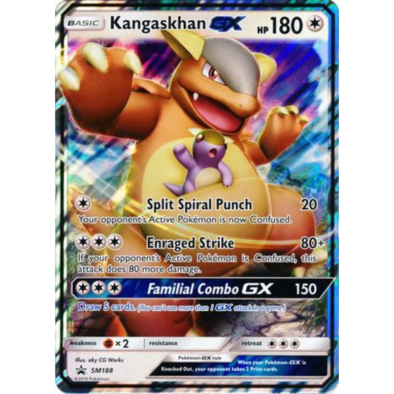 Kangaskhan GX (SM188) (Jumbo Card) [Sun & Moon: Black Star Promos]