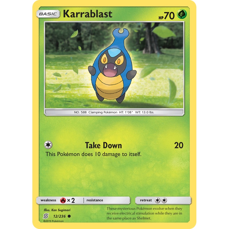 Karrablast (12/236) [Sun & Moon: Unified Minds]