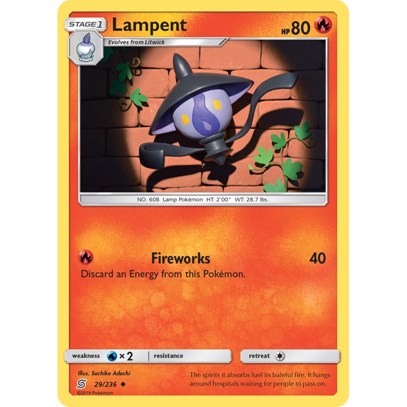 Lampent (29/236) [Sun & Moon: Unified Minds]