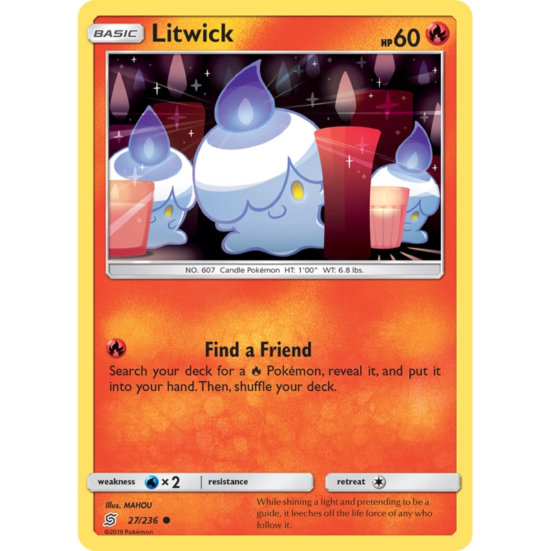 Litwick (27/236) [Sun & Moon: Unified Minds]