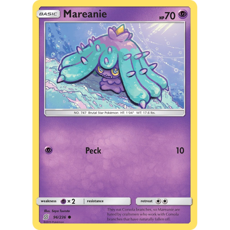 Mareanie (96/236) [Sun & Moon: Unified Minds]