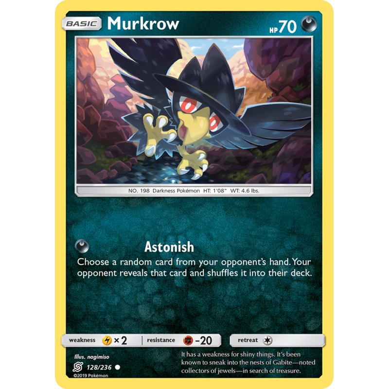 Murkrow (128/236) [Sun & Moon: Unified Minds]